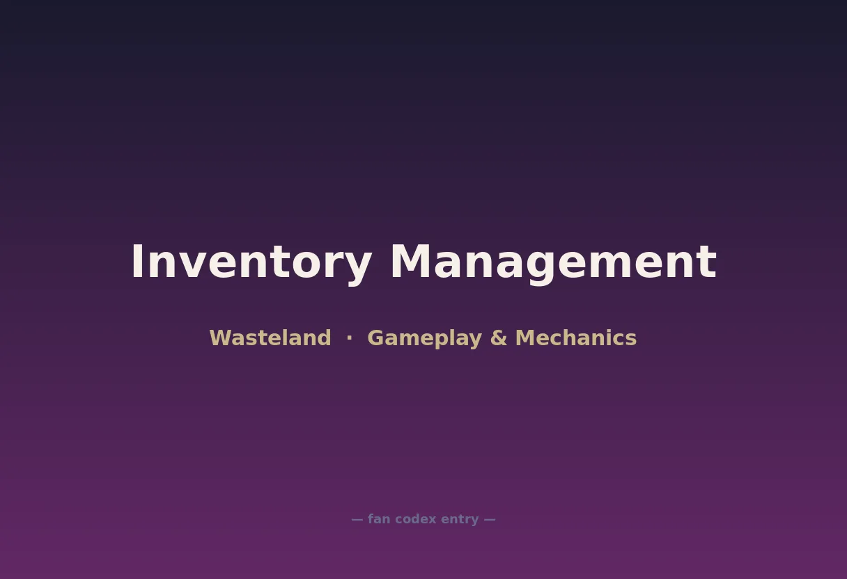 Inventory Management
