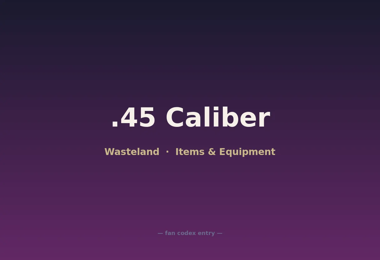 .45 Caliber