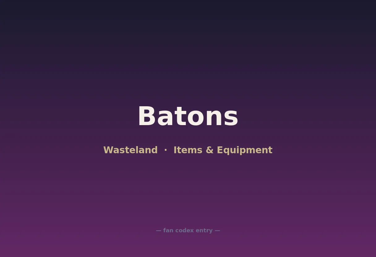 Batons
