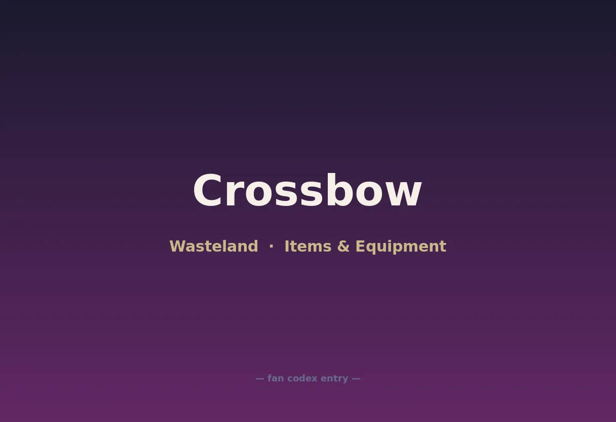 Crossbow
