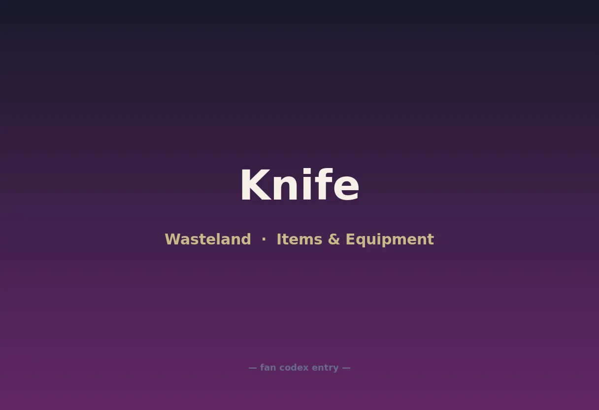 Knife