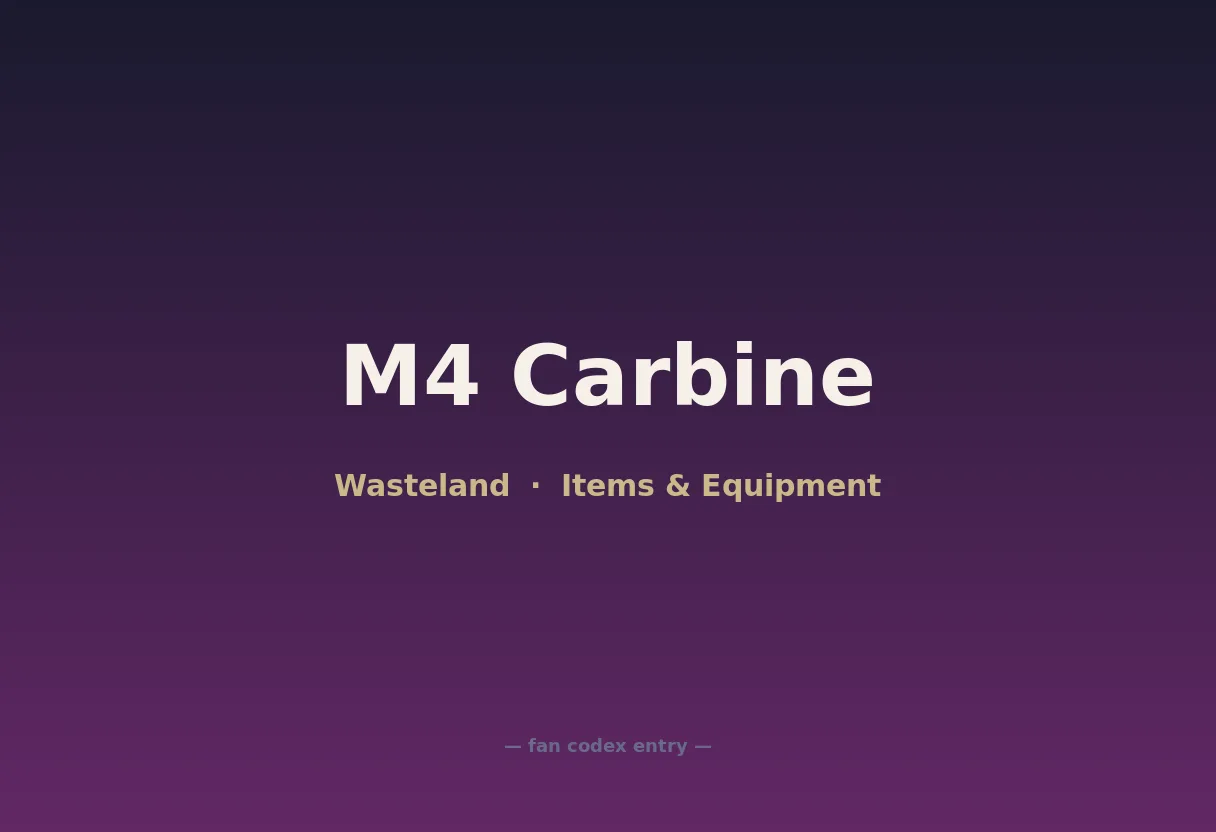 M4 Carbine