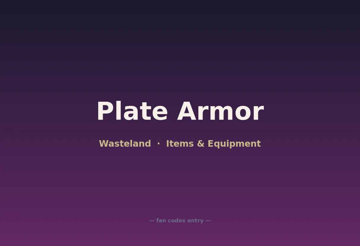 Plate Armor