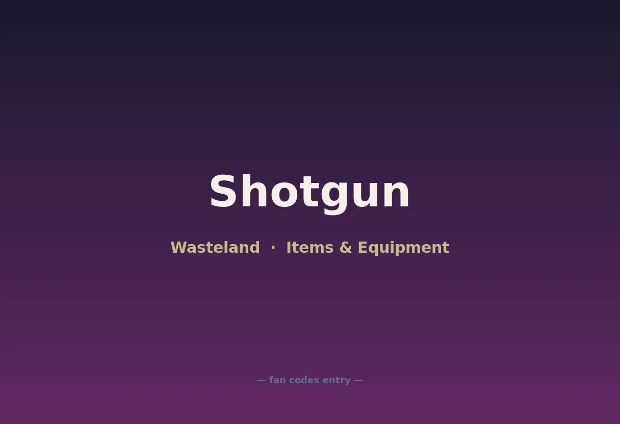 Shotgun