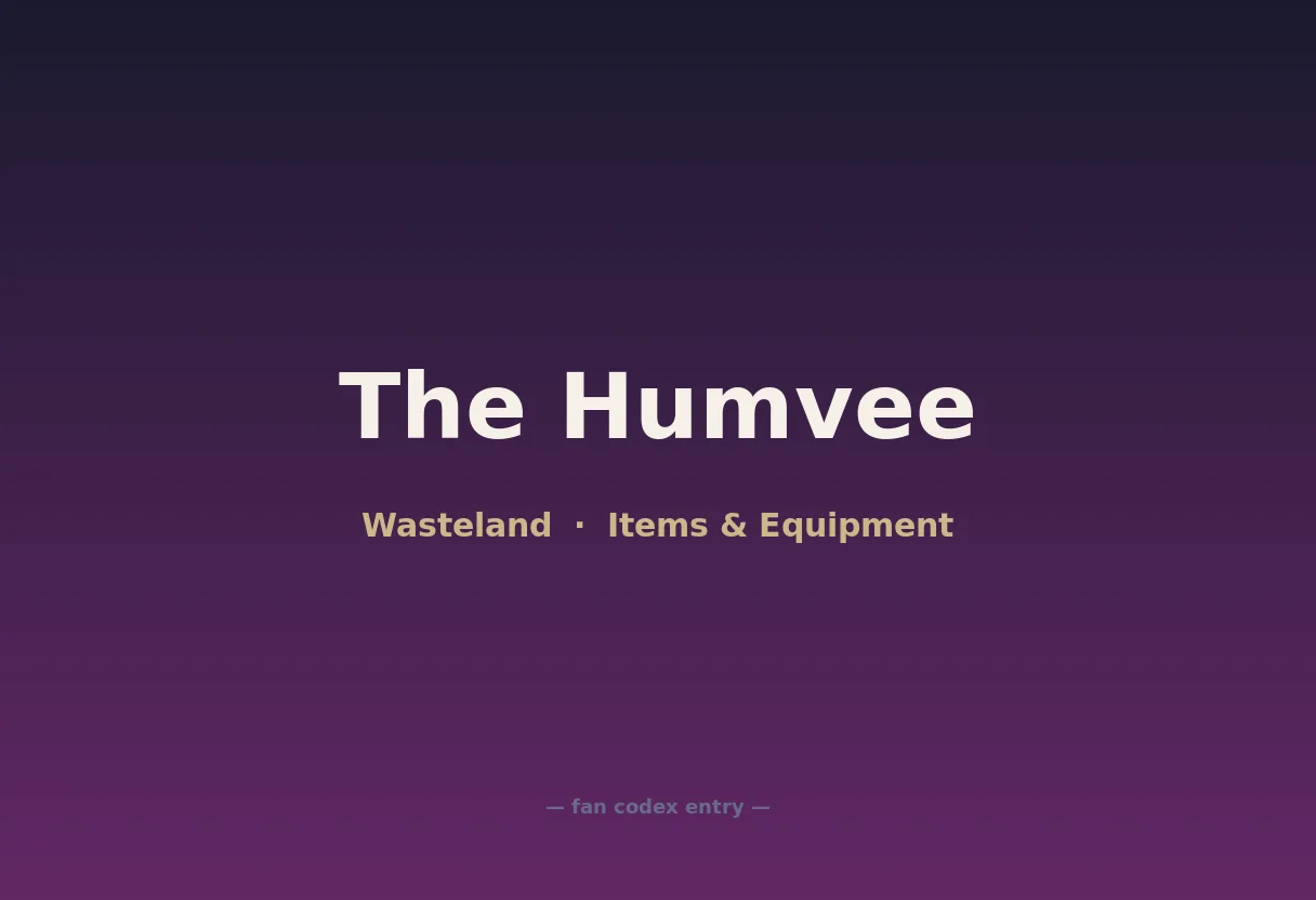 The Humvee