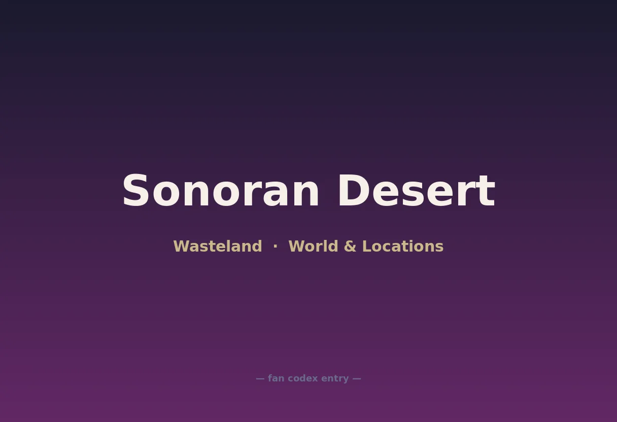 Sonoran Desert